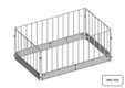 RATELIER BASIC PETIT BETAIL 1.60x2.60M