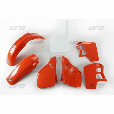 Pièces Quad & Motos - Plastiques - Kit plastique UFO couleur origine (1990) Honda CR500R
