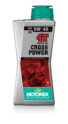 Pièces Quad & Motos - Lubrifiants et nettoyants - Huile moteur MOTOREX Cross Power 4T - 5W40 10x1L