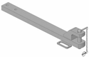Barre d'attelage 120x60 L1355mm Terrion 7000 Cat. 4 diamètre 50mm