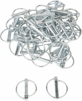 Pièces agricoles - Tracteur pièce adaptable - Goupille clips 8x45mm Kramp