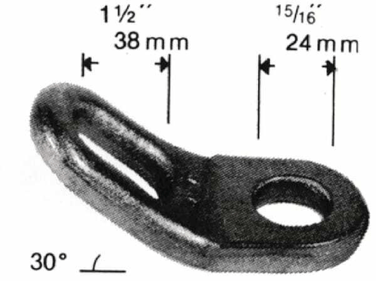 Pièces agricoles - Tracteur pièce adaptable - Plaque de stabilisateur