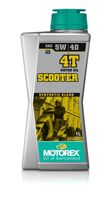 Pièces Quad & Motos - Lubrifiants et nettoyants - Huile moteur MOTOREX Scooter 4T - 5W40 10x1L