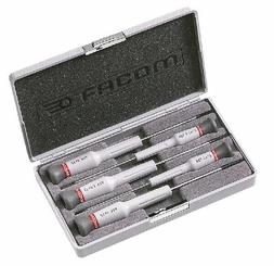 Outils - Outils divers - Coffret 5 tournevis plat micro