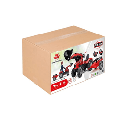 Loisirs - Jouets - Tractopelle Massey Ferguson avec remorque