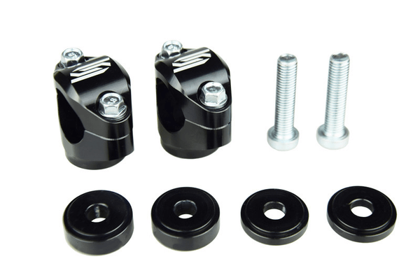 Pièces Quad & Motos - Equipement véhicule - Pontets de guidon SCAR Ø28.6mm +30 à 45mm té de fourche d'origine