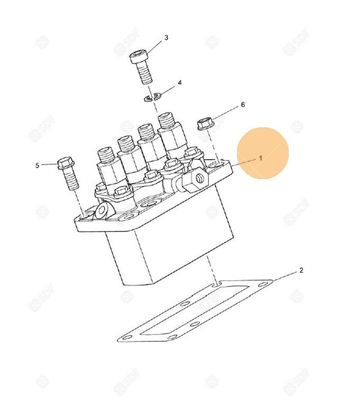 Pièces agricoles - Pieces moteur - pompa iniezione Deutz-Fahr origine