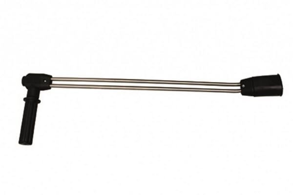 Pièces agricoles - Hydraulique - 1/2 lance double HP inox côté buse 500 mm