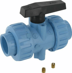 Pièces agricoles - Pièce pneumatique - Vanne à bille Prevost 32 mm