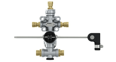 Pièces agricoles - Pièce divers - Valve de mise à niveau du châssis + valve de coupure