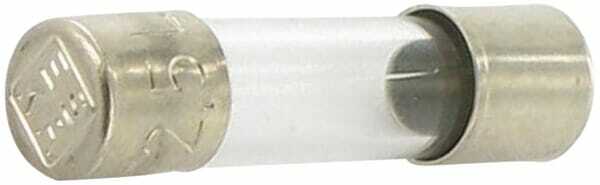 Pièces agricoles - Eclairage - Fusible verre 2,5A longueur 20mm pack 10x
