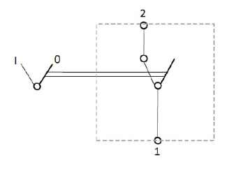 Pièces agricoles - Eclairage - Interrupteur à bascule, I-0, off-on, 12V, 2 broches, gyrophare