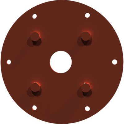 Pièces agricoles - Pièce divers - couvercle de roulement peint