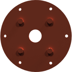 Pièces agricoles - Pièce divers - couvercle de roulement peint