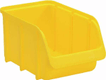 Boîte de rangement 145x240x125mm, capacité 3l, polypropylène jaune, Linbin no.3 de Hünersdorff
