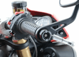 Embouts de guidon R&G RACING noir Triumph