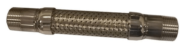 Pièces agricoles - Hydraulique - Joint de dilatation en acier inoxydable DN40 1 1/2"