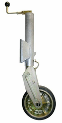 Pièces agricoles - Pièce divers - Roue jockey Ø73mm - 260x65 escamotable