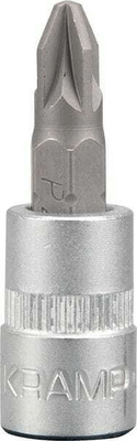 Outils - Outils divers - Douille de tournevis 1/4" PZ 2