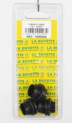 Pièces agricoles - Cloture,Jardin & Sylviculture - Coque de 3 bouchon mâle 1/2"