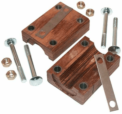Pièces agricoles - Moissonneuses - Palier bois 4 trous