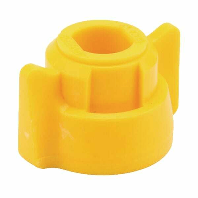 Pièces agricoles - Pièce Pulvérisateur - Ecrou de buse 11 mm jaune