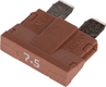 Fuse standard blade 80V 7.5A brown pack 10x Kramp