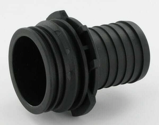 Pièces agricoles - Pièce Pulvérisateur - Raccord de tuyau droit 45 mm avec connexion mâle T7