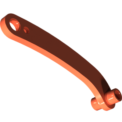 Pièces agricoles - Pièce divers - levier de commande soudé -peint. -