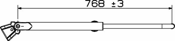 Pièces agricoles - Pièce divers - Bras télesc. D.