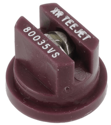 Pièces agricoles - Pièce Pulvérisateur - Buse à jet plat XR 80° 035 rouge braun acier inoxydable TeeJet
