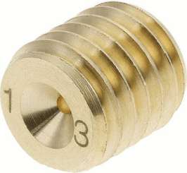 Pièces agricoles - Hydraulique - Vis de réglage M10 Ø 1.3 mm La