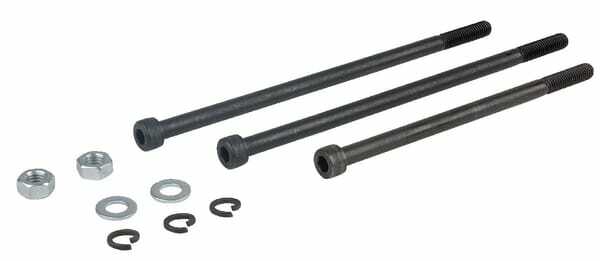 Pièces agricoles - Hydraulique - Jeu de boulons 2x M8x180 + 1x M8x140