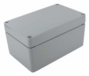 Pièces agricoles - Electricité - Boîtier, alu 100x160x80mm