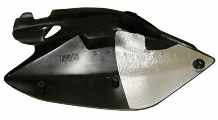 Pièces Quad & Motos - Equipement véhicule - Plaque adhésive pare-chaleur BLACKBIRD 25x20cm