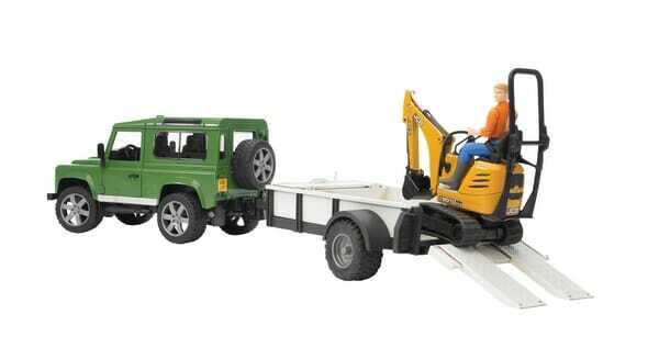 Loisirs - Jouets - Land Rover av. remorq.+pellet.