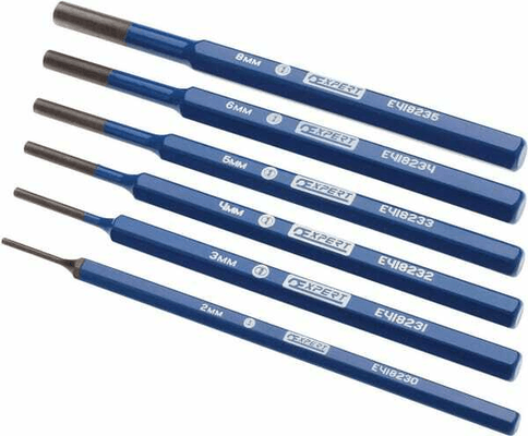 Outils - Outils divers - Jeu 6 chasse-goupilles 2-8mm