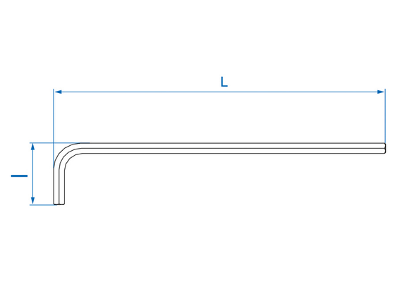 Outils - Outils divers - Clé Allen extra longue 1/2"