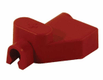 Coiffe de protection rouge batterie