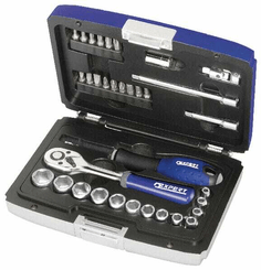 Outils - Outils divers - Compo. douilles 1/4" - 34 pcs