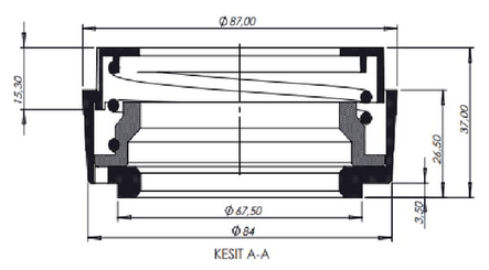 Pièces agricoles - Transmission - Kit de collier de verrouillage