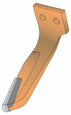 Pièces agricoles - Travail du sol - Dent de herse carb. G. p/Rabe