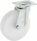 Roue pivotante, roue en polyamide : Ø150x40mm, Fixation de plaque: 100x80mm Load: 120kg, Ro-Carr