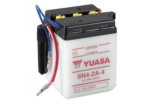 Pièces Quad & Motos - Electrique - Batterie YUASA conventionnelle sans pack acide - 6N4-2A-4