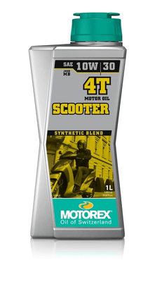 Pièces Quad & Motos - Lubrifiants et nettoyants - Huile moteur MOTOREX Scooter 4T - 10W30 10x1L