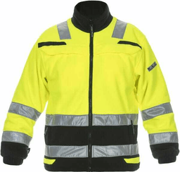 Vêtements et protections - Vêtement  - Veste polaire, jaune-noir, taille S, EU : 48 Hydrowear