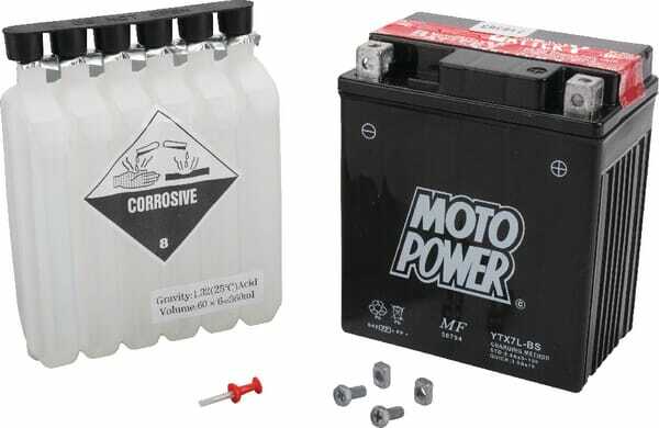 Pièces agricoles - Eclairage - Batterie 12V 6Ah 90A fermée Kramp