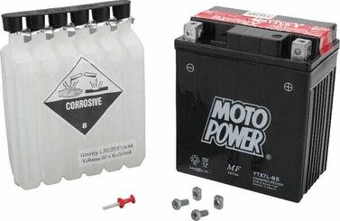 Pièces agricoles - Eclairage - Batterie 12V 6Ah 90A fermée Kramp