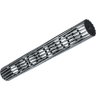 Pièces agricoles - Pièce divers - Rouleau de cage D560 P16 4m -peint-