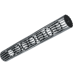 Pièces agricoles - Pièce divers - Rouleau de cage D560 P16 4m -peint-